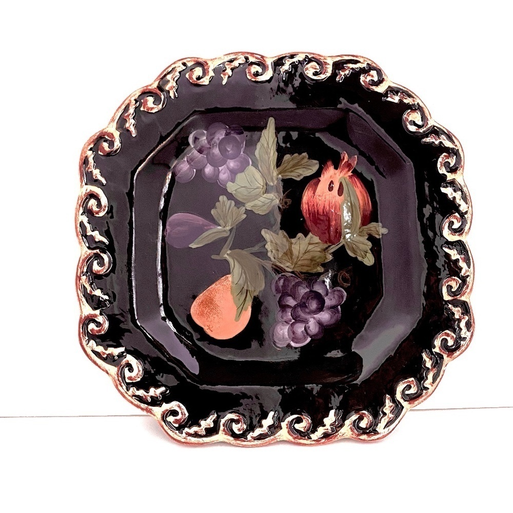 RAYMOND WAITES POMPEII Salad Dessert Plates Set of 2 by Certified International - Picture 2 of 14